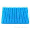Pad de silicone médical bleu 480 * 700mm